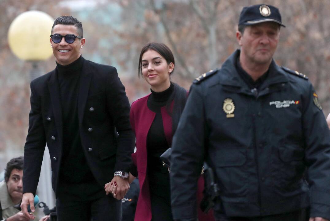 Futbolo žvaigždės C. Ronaldo teismo procesas