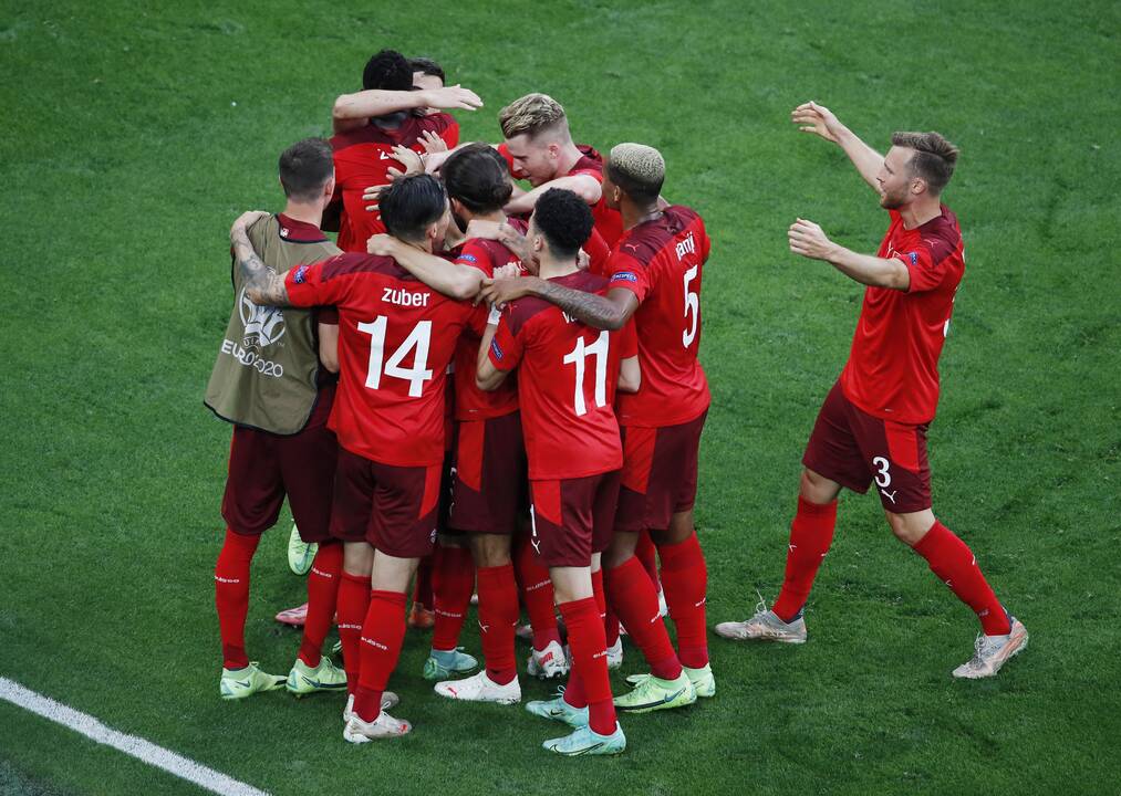 Euro 2020 ketvirtfinalis: Šveicarija – Ispanija 1:1; baud. 1:3