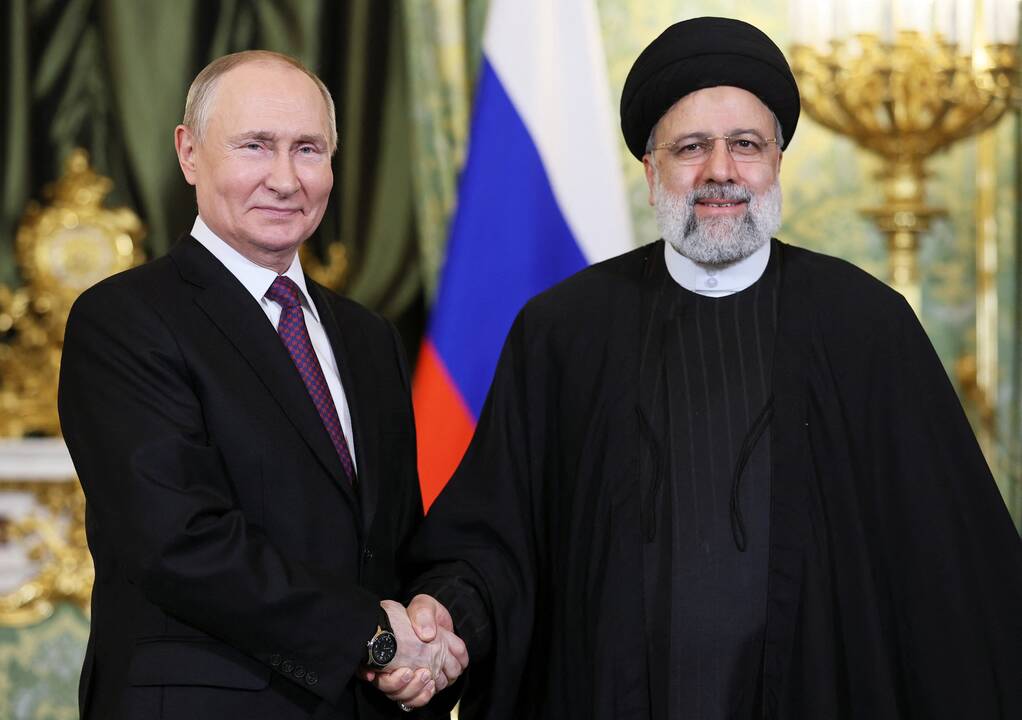 Vladimiras Putinas ir Ebrahimas Raisi