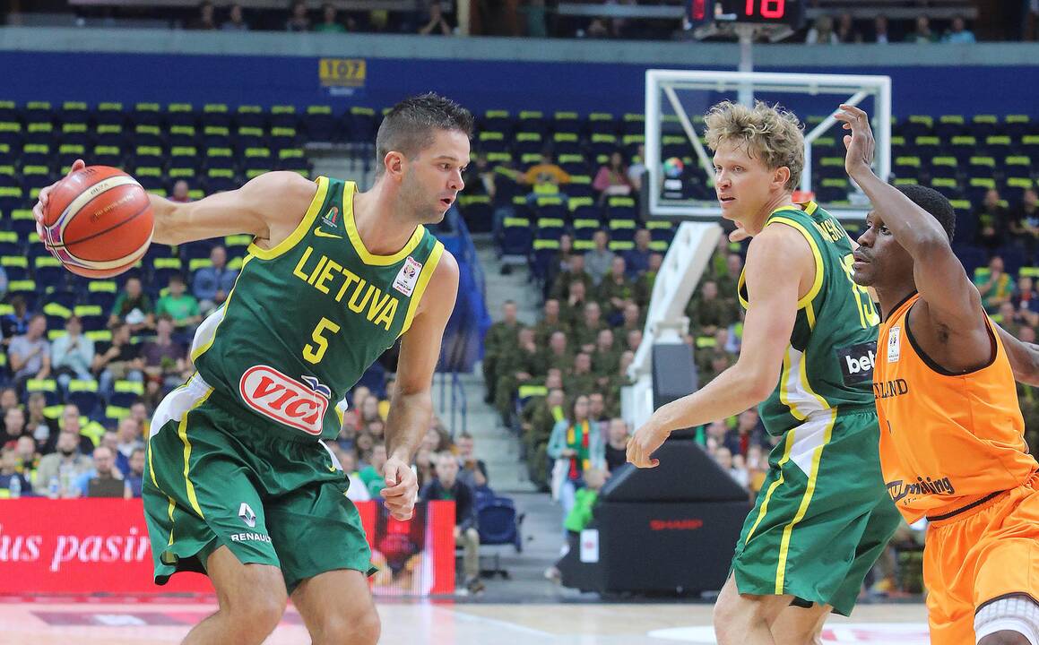 Krepšinis: Lietuva - Olandija 95:93