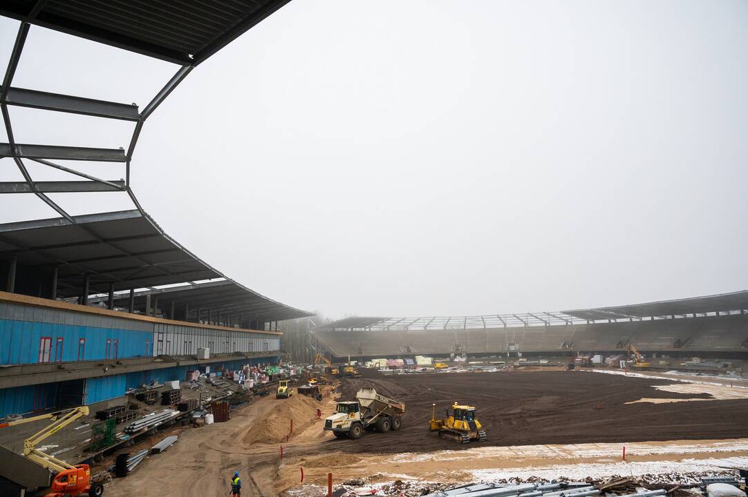 Pokyčiai S. Dariaus ir S. Girėno stadione 