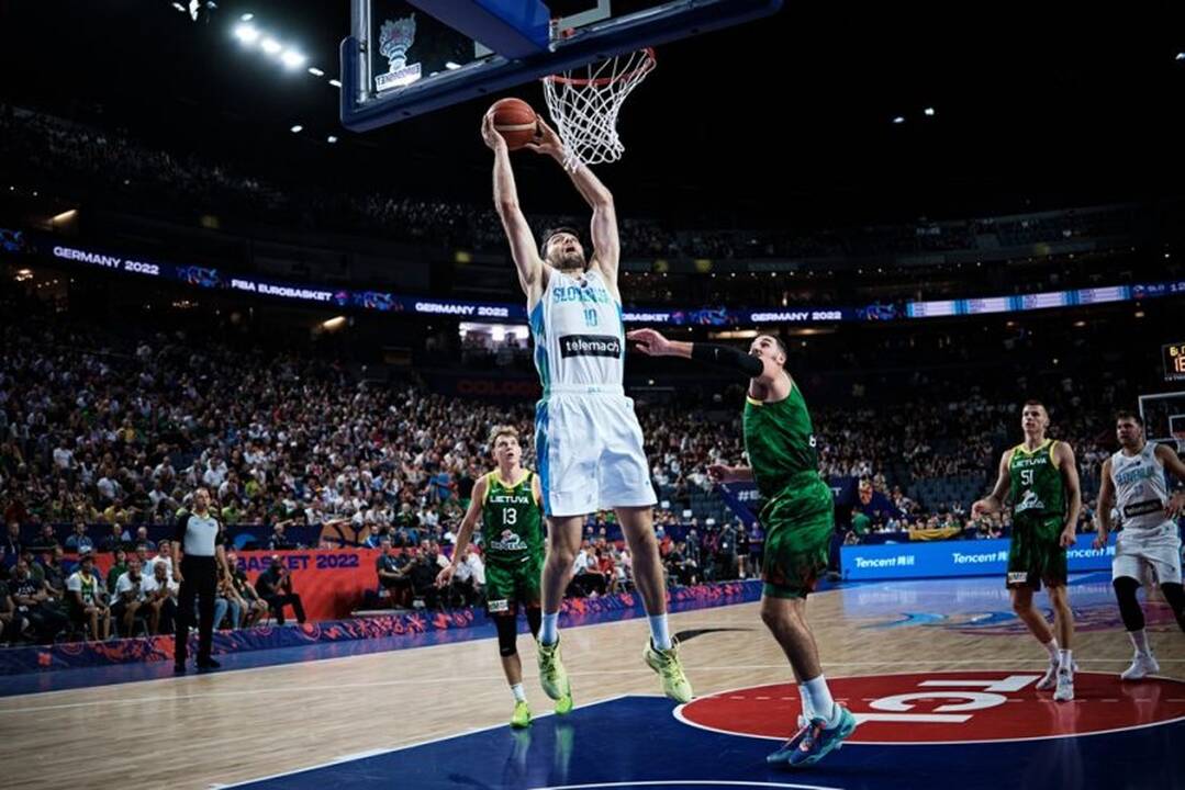 Europos krepšinio čempionatas: Lietuva – Slovėnija 85:92