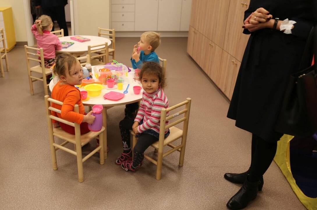 Jonučiuose atidarytas šiuolaikinis darželis