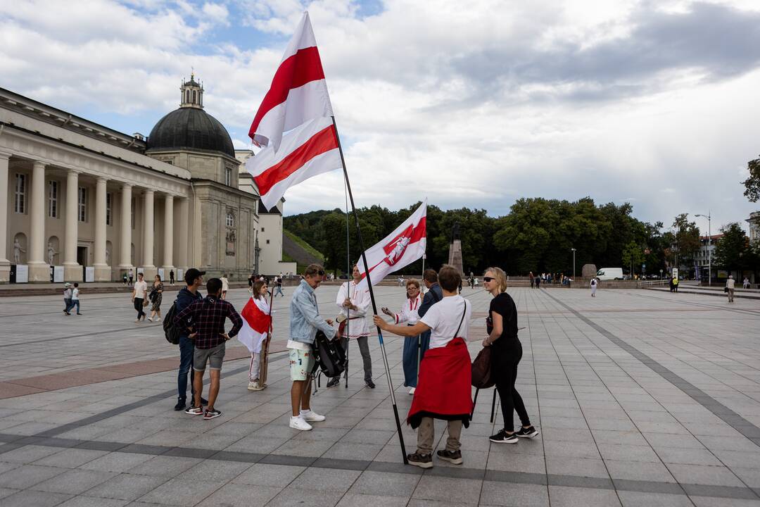 Baltarusijos opozicija Vilniuje mini antrąsias prezidento rinkimų metines