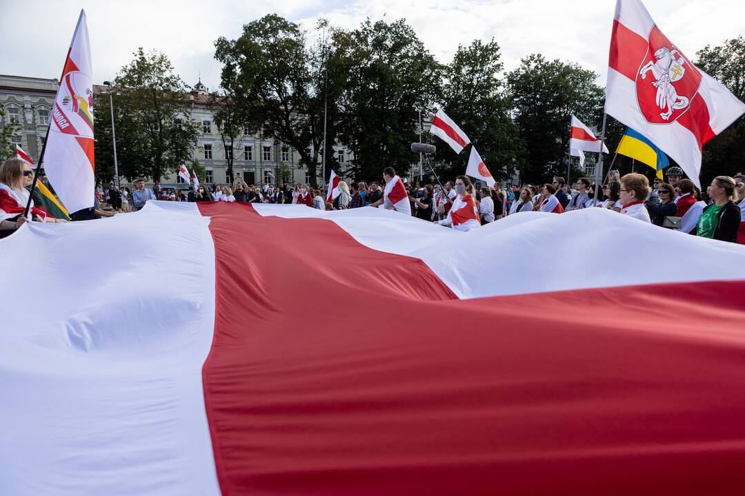 Baltarusijos opozicija Vilniuje mini antrąsias prezidento rinkimų metines