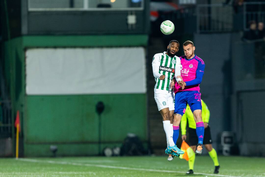 UEFA Konferencijų lygos rungtynės: „Žalgiris“ – „Slovan“ 1:2