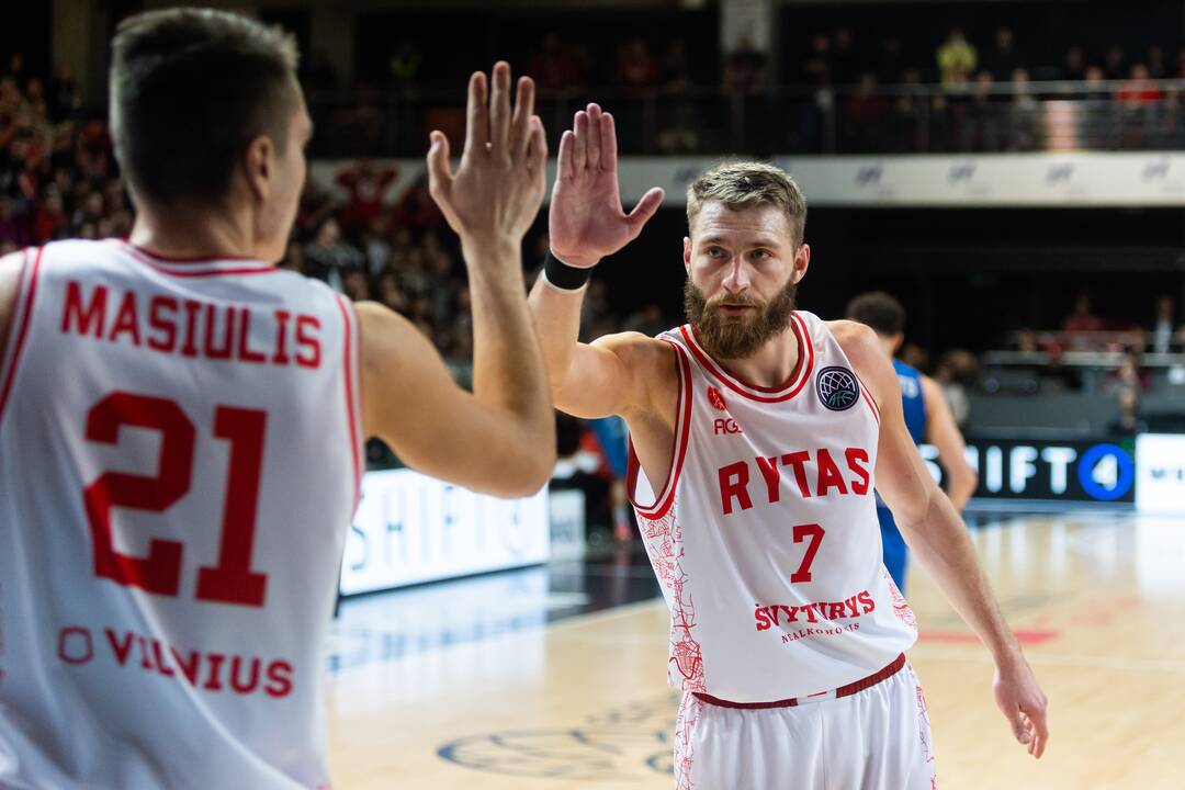 FIBA Čempionų lyga: „Rytas“ – „Bnei Herzliya“ 90:101