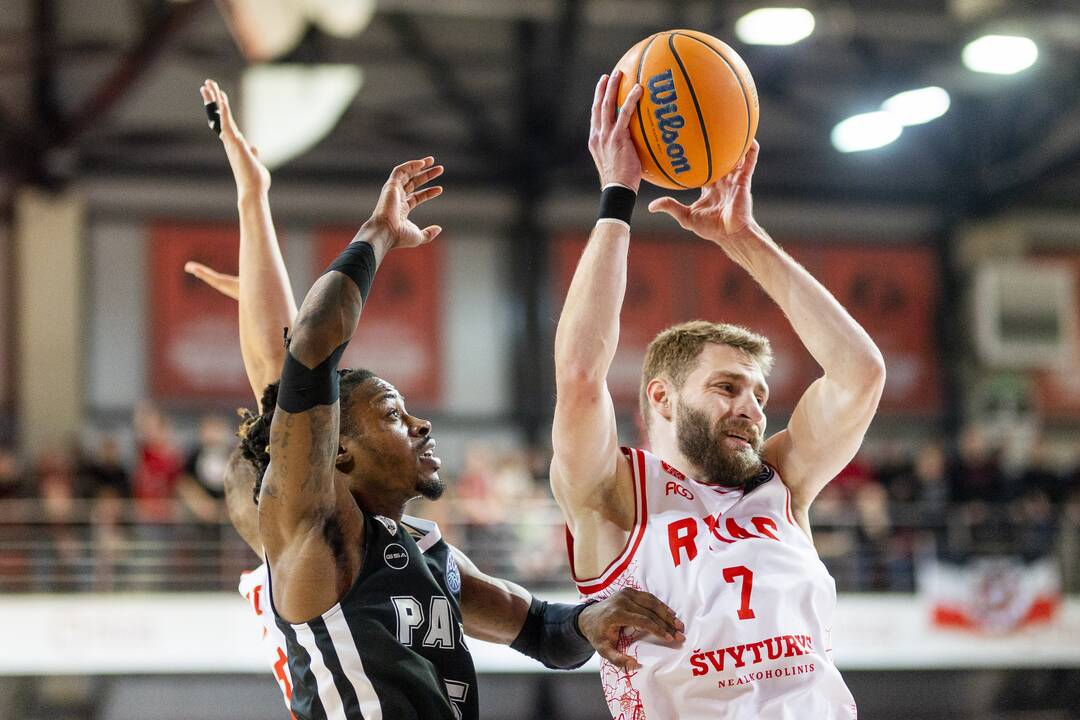 FIBA Čempionų lyga: Vilniaus „Rytas“ – Salonikų PAOK 82:63