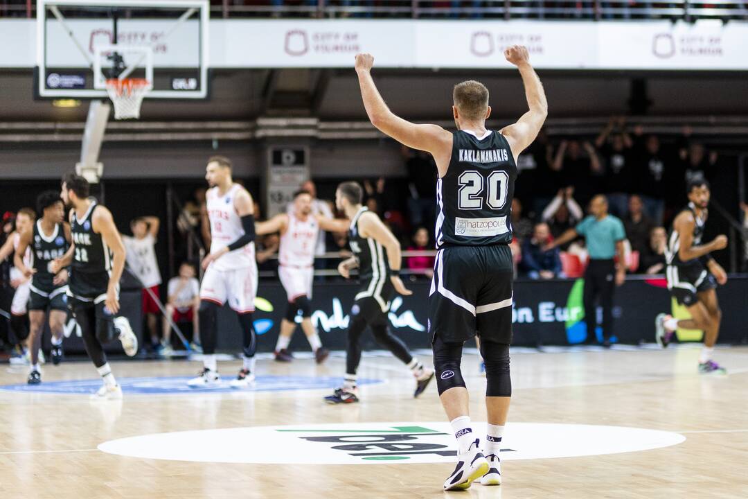 FIBA Čempionų lyga: Vilniaus „Rytas“ – Salonikų PAOK 82:63