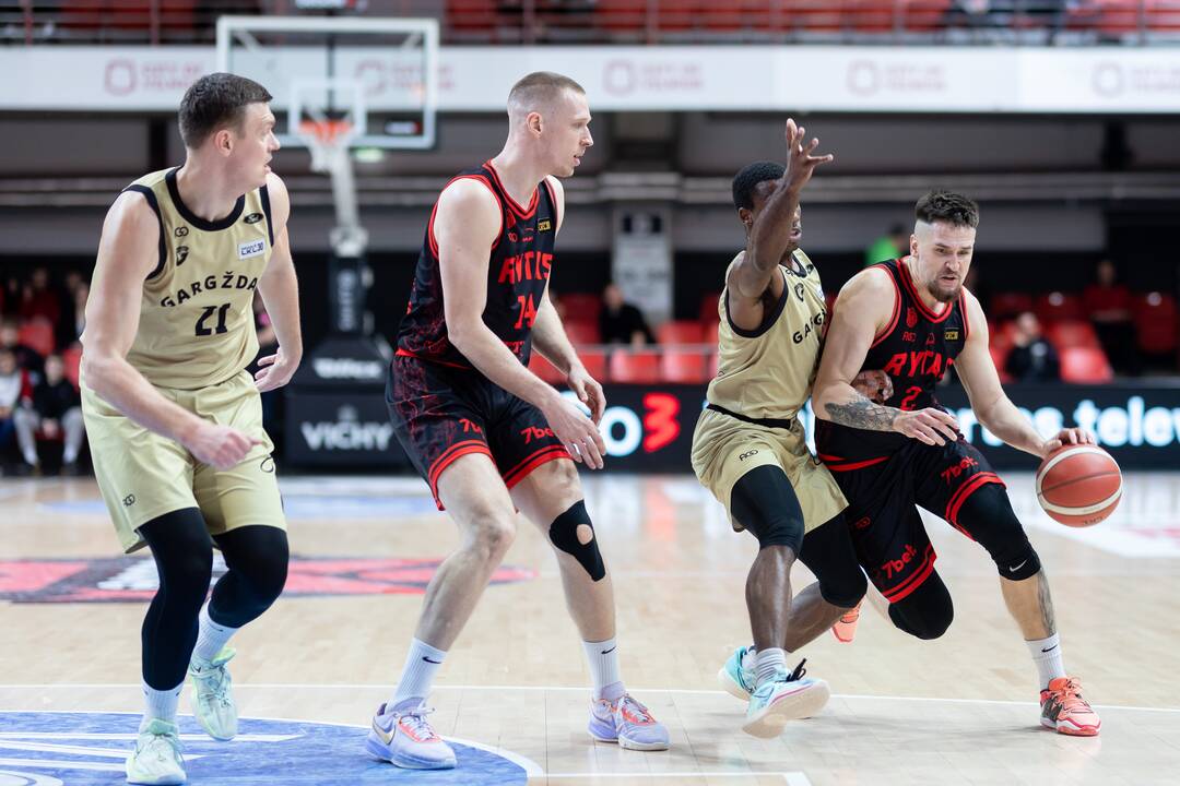 LKL: „Rytas“ – „Gargždai“ 102:72