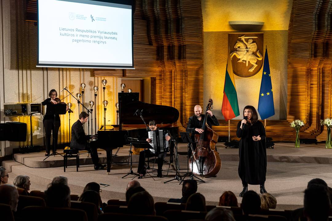 Vyriausybės kultūros ir meno premijų laureatų apdovanojimų ceremonija