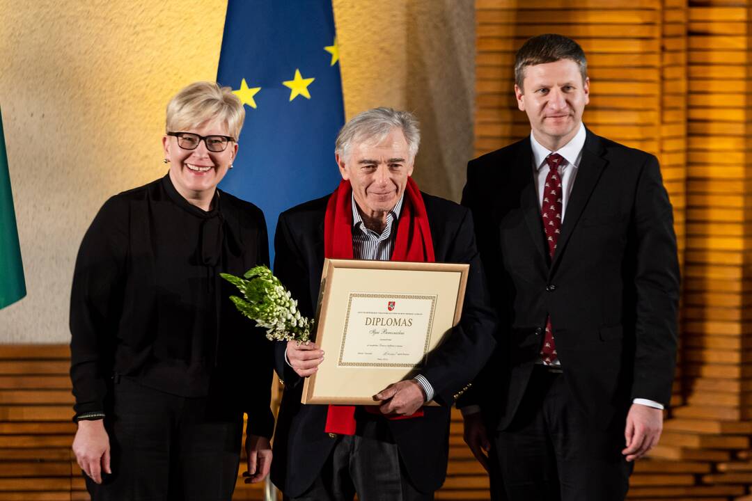 Vyriausybės kultūros ir meno premijų laureatų apdovanojimų ceremonija