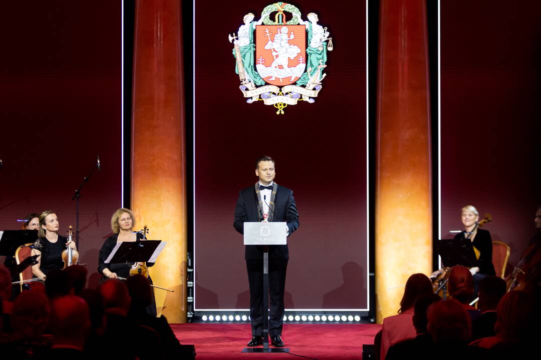 Išrinktojo Vilniaus miesto savivaldybės mero inauguracija ir mero regalijų įteikimo ceremonija