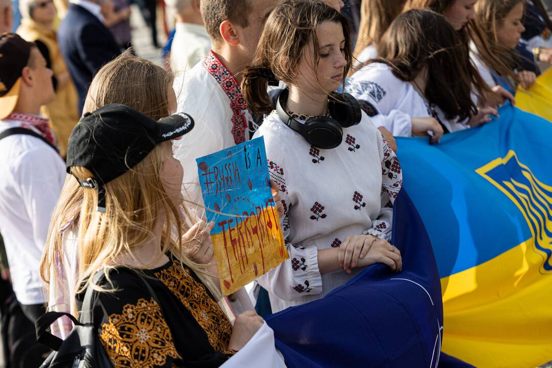 62-asis Ukrainos palaikymo mitingas