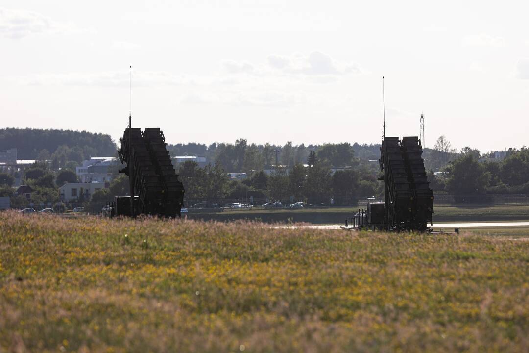 Vilniaus oro uoste dislokuotos „Patriot“ sistemos