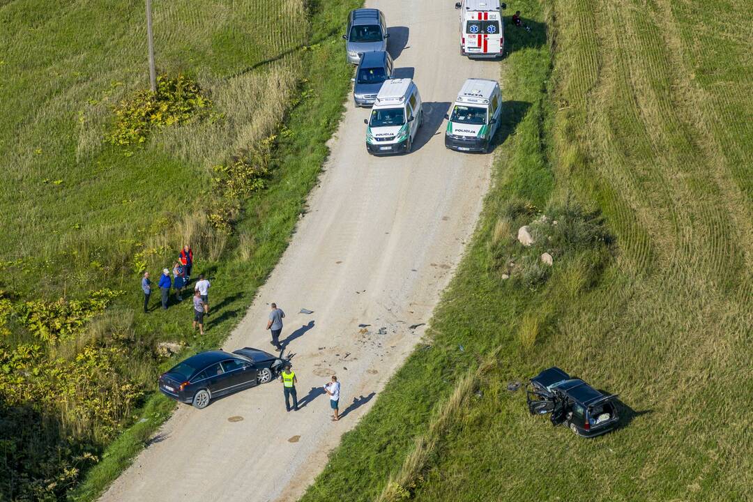 Tragiška avarija Vilniaus rajone