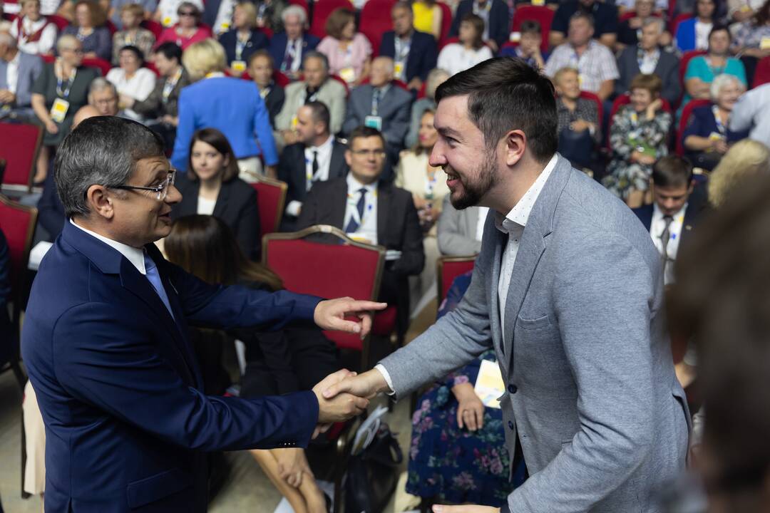 Tėvynės sąjungos - Lietuvos krikščionių demokratų šventinis suvažiavimas.