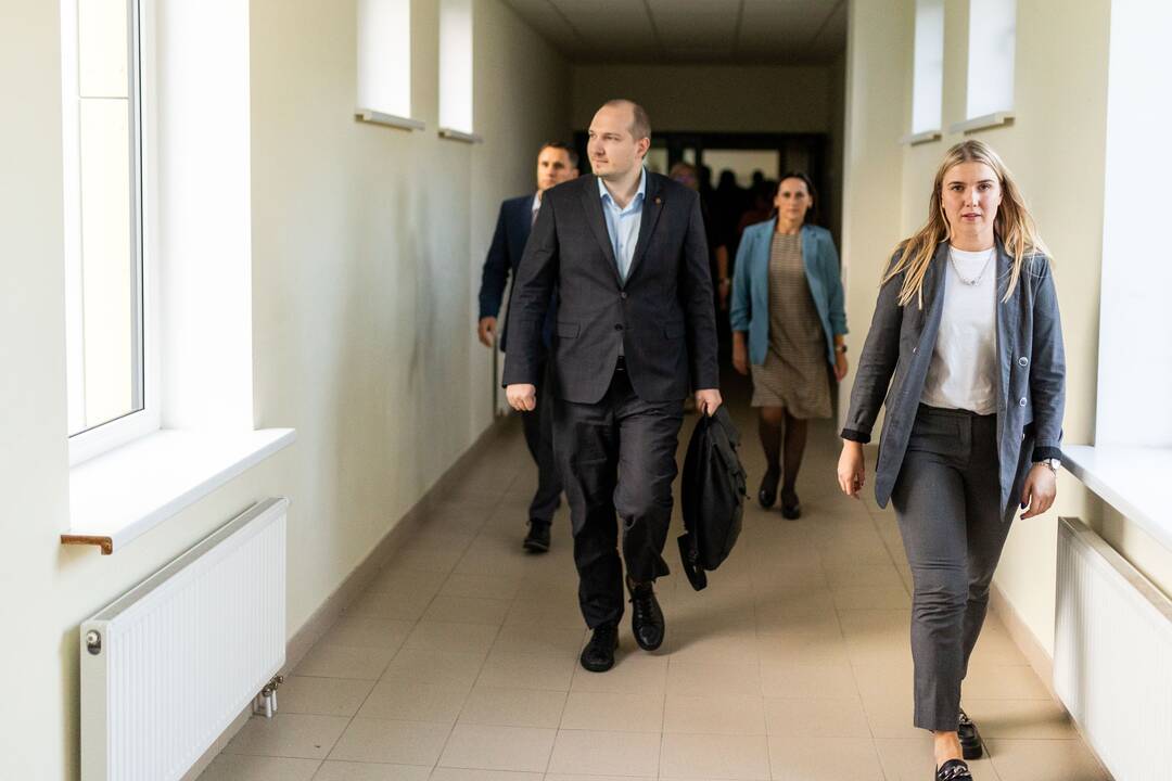 Švietimo ministras susitinka su mokytojų profesine sąjunga