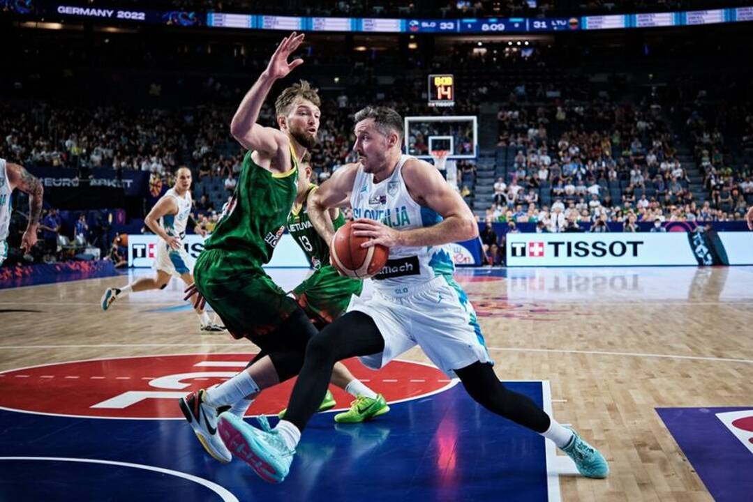 Europos krepšinio čempionatas: Lietuva – Slovėnija 85:92