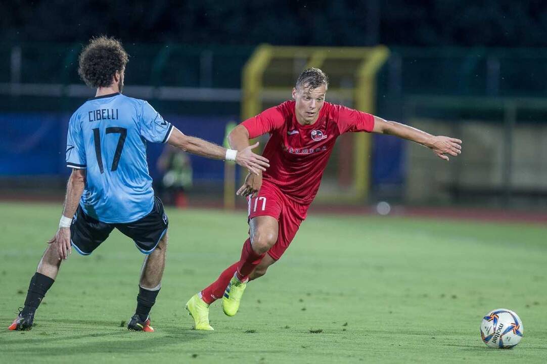 Europos lyga: „SP Tre Penne“  – „Sūduva“ 0:5