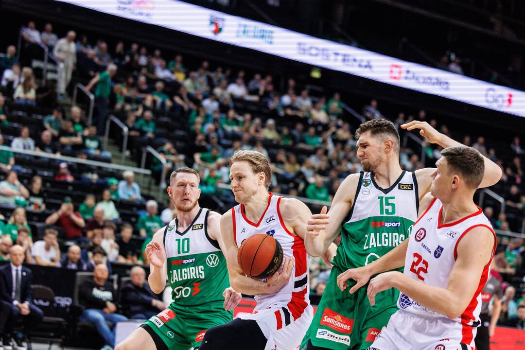 LKL: Kauno „Žalgiris“ – Mažeikių „M Basket–Delamode“ 95:68