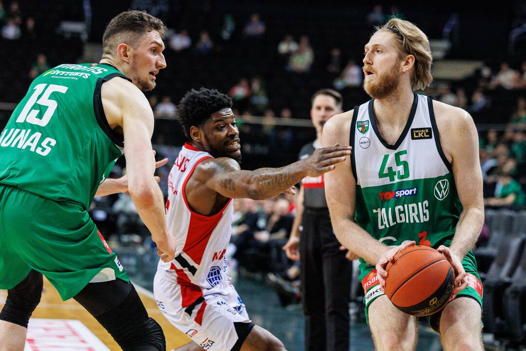 LKL: Kauno „Žalgiris“ – Mažeikių „M Basket–Delamode“ 95:68