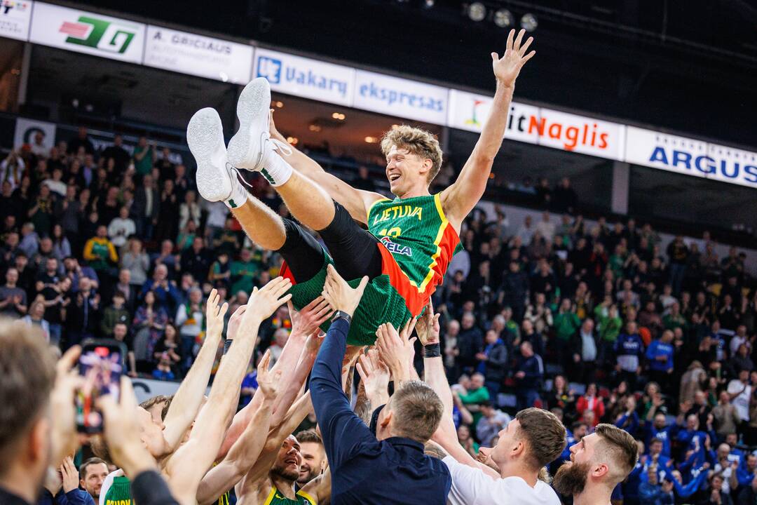 Europos vyrų krepšinio čempionato atranka: Lietuva – Estija 82:75