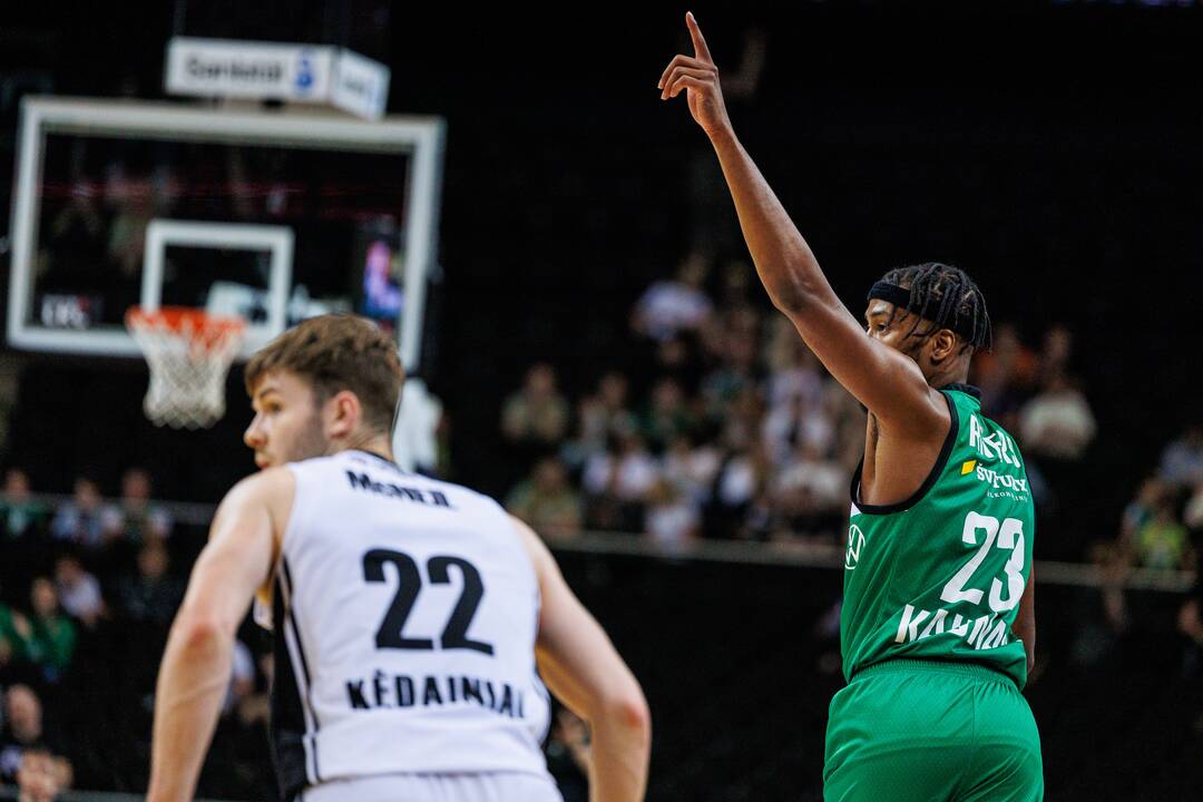 LKL: Kauno „Žalgiris“ – Kėdainių „Nevėžis-Optibet“ 102:78