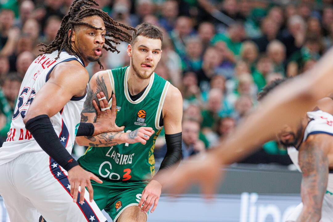 Eurolyga: Kauno „Žalgiris“ – Milano „Emporio Armani“ 87:89