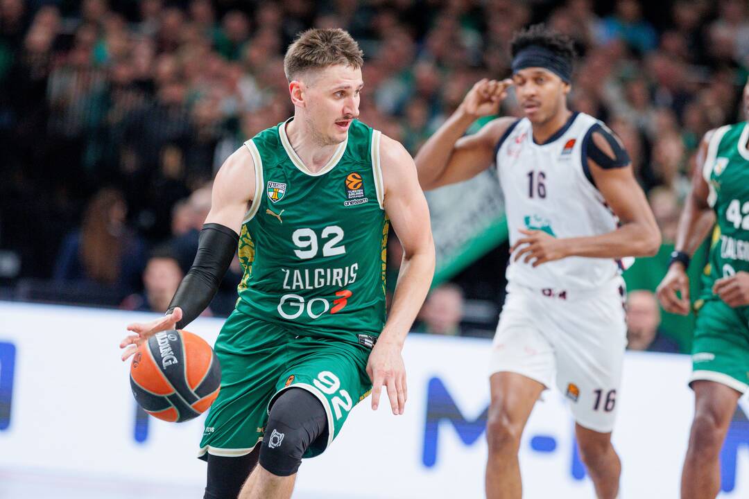 Eurolyga: Kauno „Žalgiris“ – Milano „Emporio Armani“ 87:89