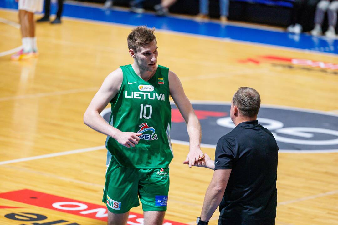 Kontrolinės krepšinio rungtynės: Lietuva – Libanas 100:71