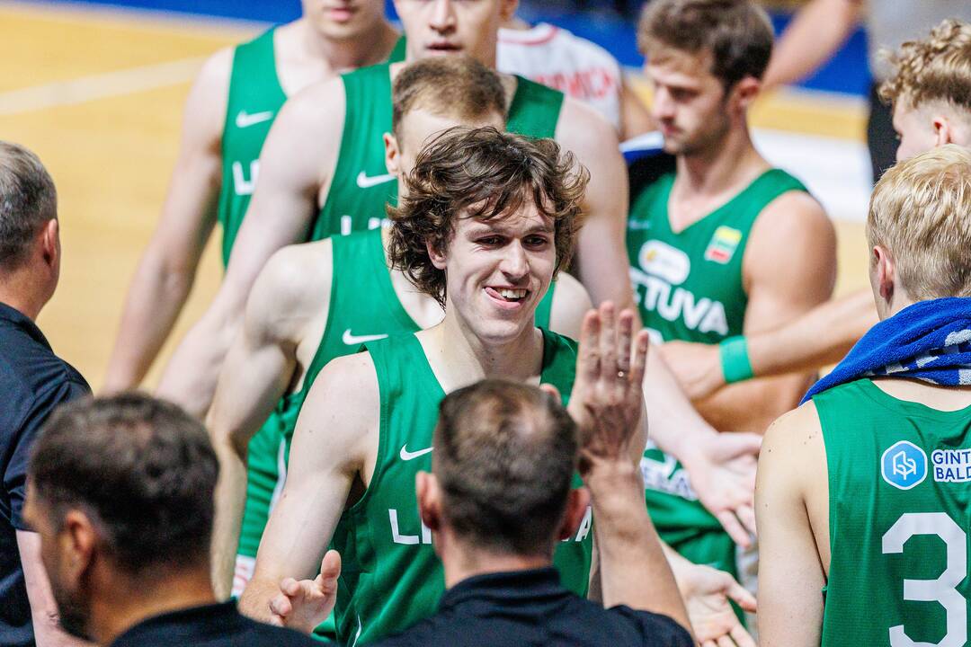 Kontrolinės krepšinio rungtynės: Lietuva – Libanas 100:71
