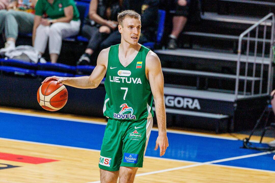 Kontrolinės krepšinio rungtynės: Lietuva – Libanas 100:71