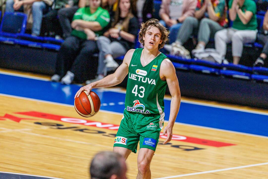 Kontrolinės krepšinio rungtynės: Lietuva – Libanas 100:71