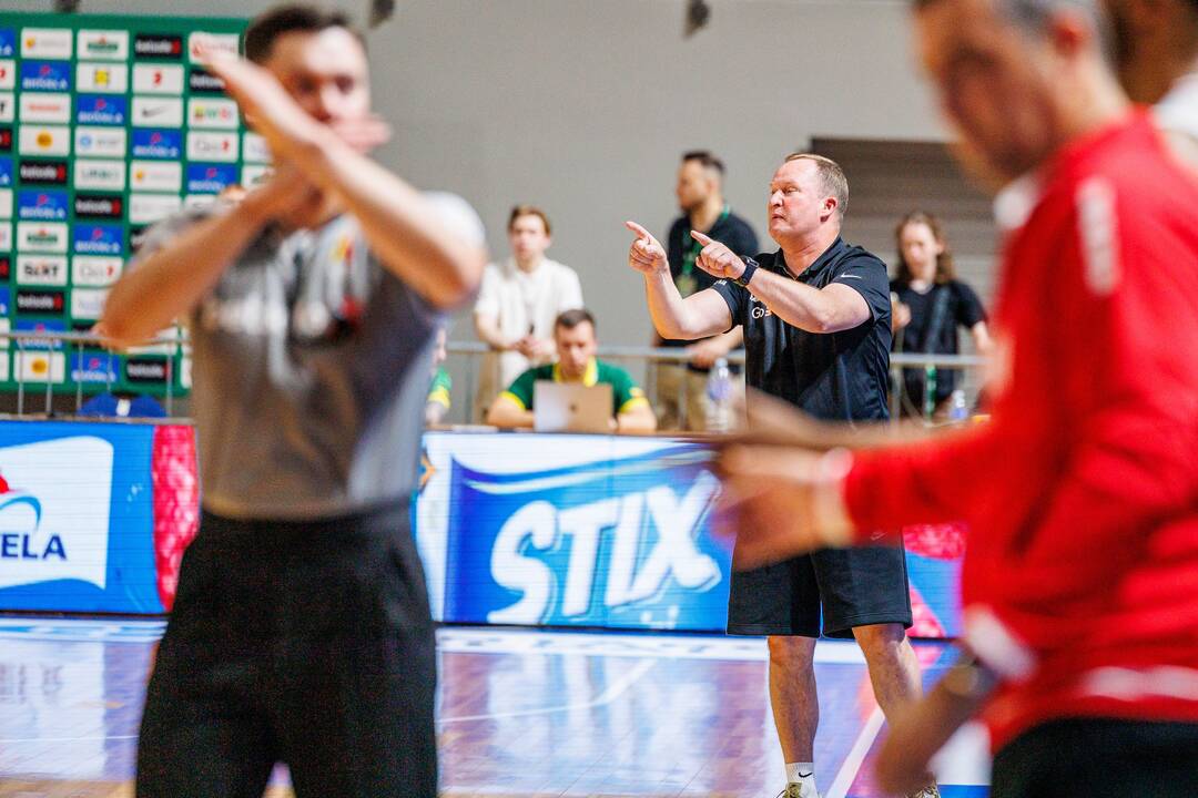 Kontrolinės krepšinio rungtynės: Lietuva – Libanas 100:71