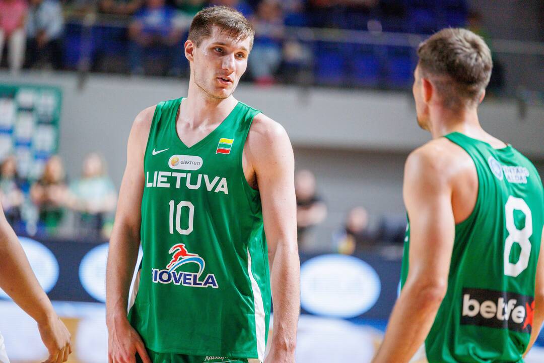 Kontrolinės krepšinio rungtynės: Lietuva – Libanas 100:71