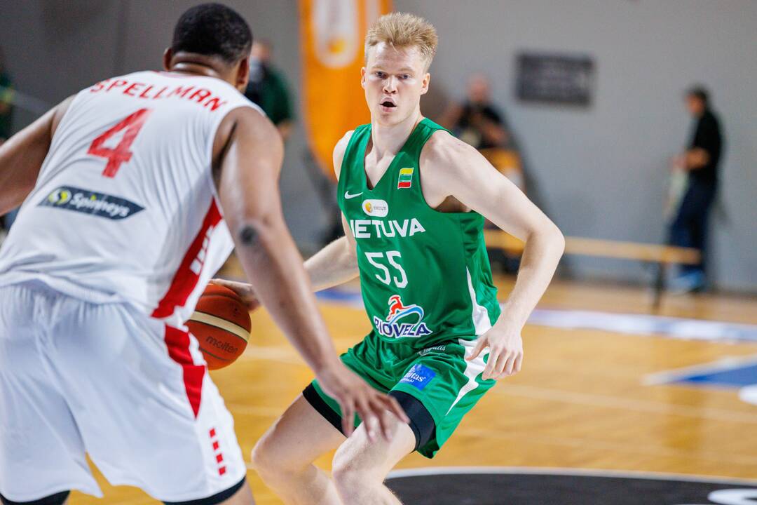 Kontrolinės krepšinio rungtynės: Lietuva – Libanas 100:71