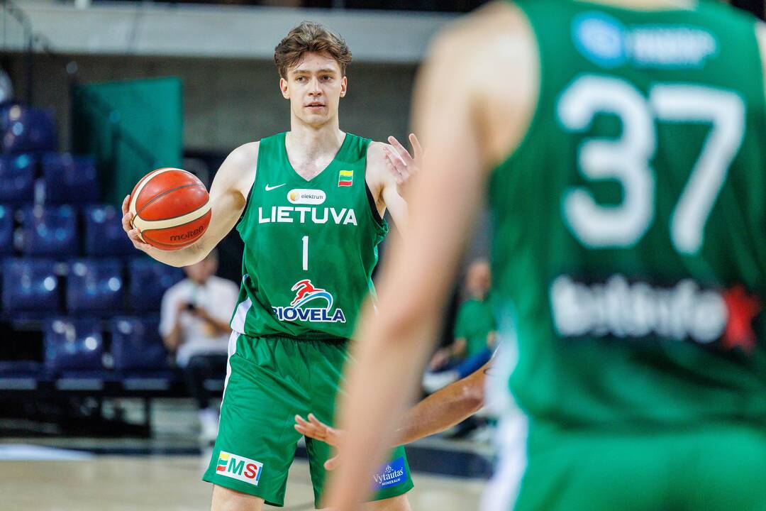 Kontrolinės krepšinio rungtynės: Lietuva – Libanas 105:66
