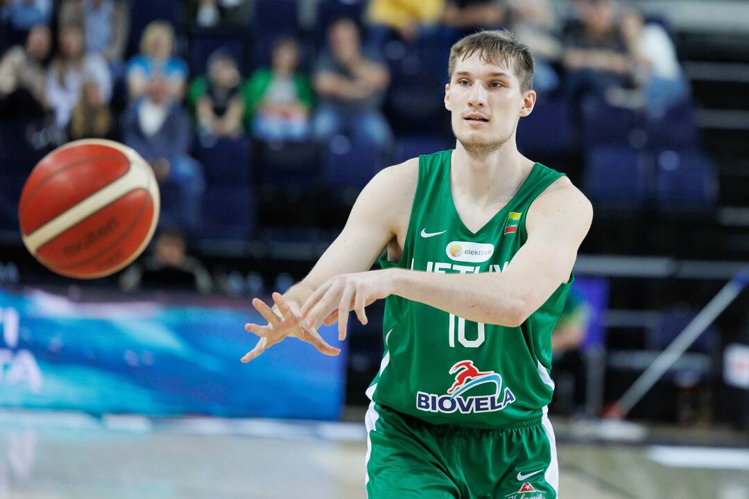 Kontrolinės krepšinio rungtynės: Lietuva – Libanas 105:66