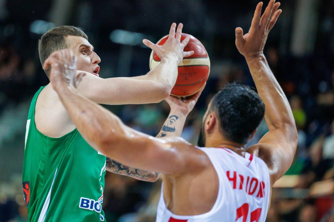 Kontrolinės krepšinio rungtynės: Lietuva – Libanas 105:66
