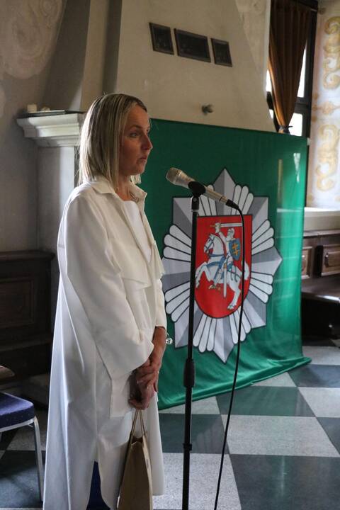 Apdovanoti policijos pareigūnai