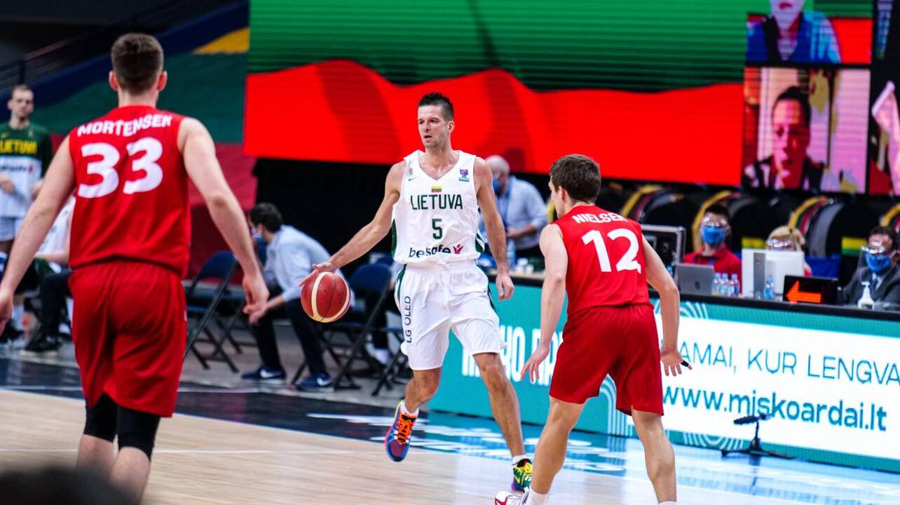 Europos krepšinio čempionato atranka: Lietuva – Danija 77:76