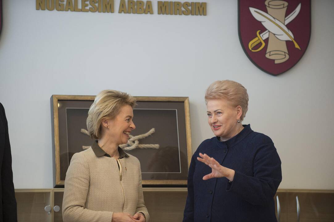  NATO pajėgų bataliono metinių minėjimas Rukloje