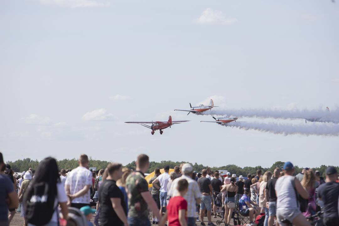 Kauno aviacijos šventėje – įspūdingi pasirodymai 