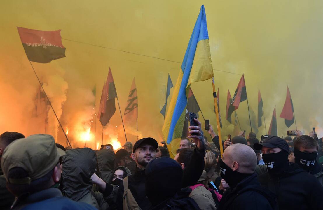 Nacionalistų eitynės Kijeve
