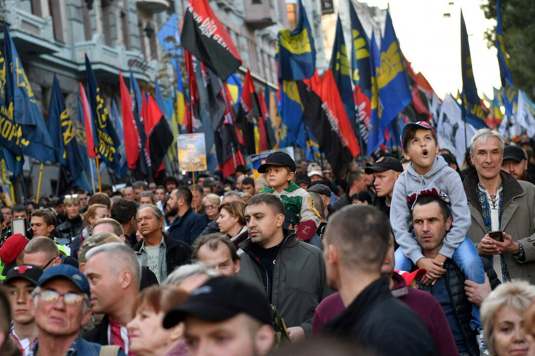 Nacionalistų eitynės Kijeve