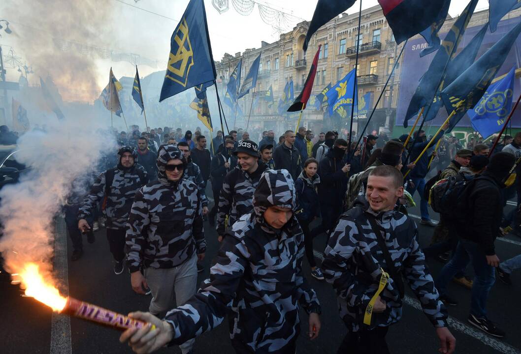 Nacionalistų eitynės Kijeve