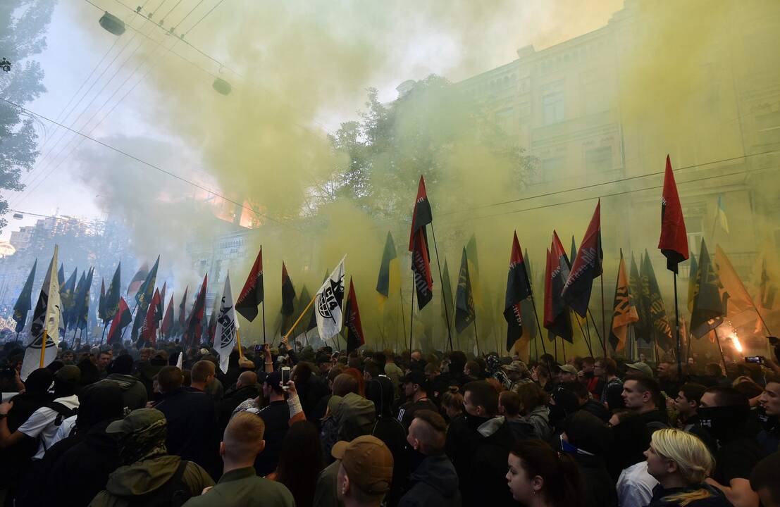 Nacionalistų eitynės Kijeve