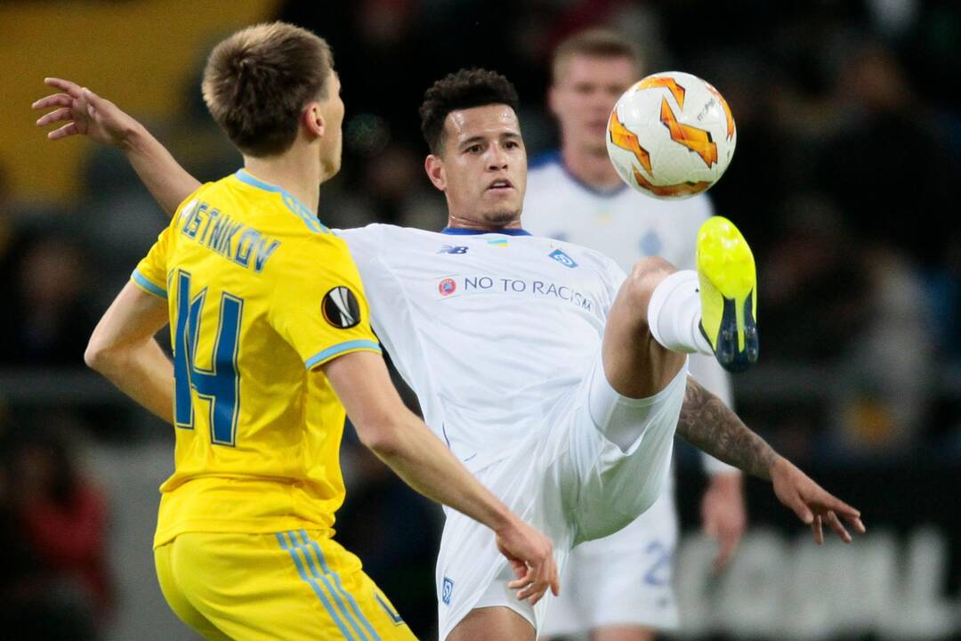 Kijevo „Dinamo“ įveikė "Astana" ekipą