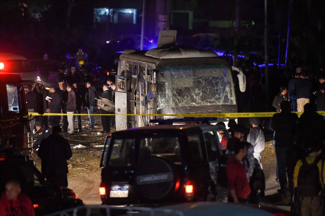 Per bombos sprogimą Egipte žuvo turistai